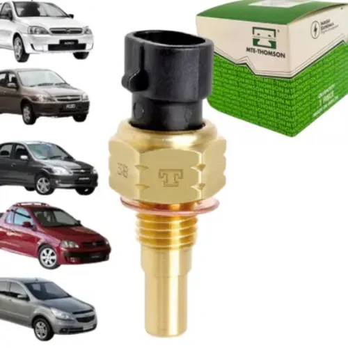 SENSOR TEMPERATURA 2 PINO PRETO CELTA/COBALT/CORSA/MERIVA/MONTANA/MONZA/PRISMA/SPIN/S10/AGILE/PALIO 1.8 MTE 4050