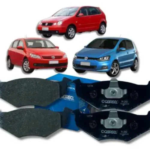 PASTILHA FREIO  GOLG5/SAVEIROG5/VOYAGE G5/FOX N-260 COBREQ