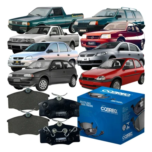 PASTILHA FREIO DIANTEIRO CORSA/IPANEMA/KADETT/GOL/SAVEIRO/ COBREQ N-239