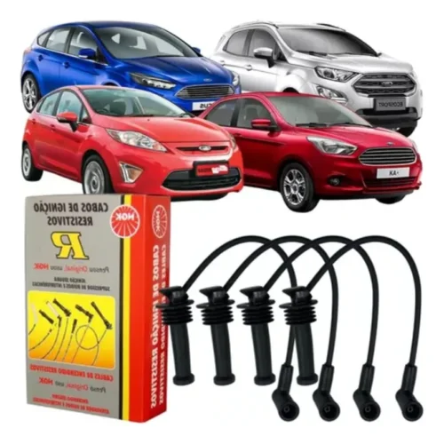 Jogo Cabo De Velas Ngk Ecosport NEW Fiesta 1.5 16V Focus 1.6 16v Sigma SCF-35