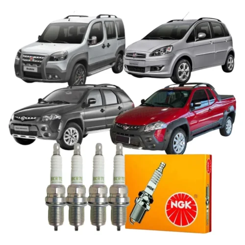 VELA IG NGK BRAVO DOBLO SIENA IDEA LINEA PUNTO 1.8 16V ETORQ VECTRA 2.4 16V CAPTUR 2.4 16V BKRE7 NGK