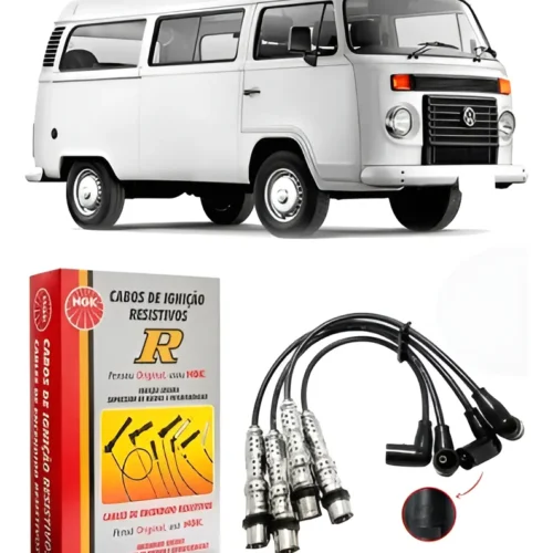Jogo De Cabos De Velas Ngk St-v38 Kombi 1.4 8v 2006 A 2014