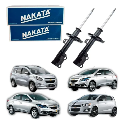 Par Amortecedor Dianteiro Onix Prisma Sonic Spin 2012 A 2020 NAKATA HG-33089 HG-33090