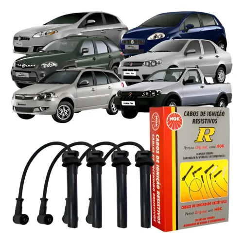 CABO DE VELA NGK PALIO SIENA PUNTO LINEA GRANDSIENA DOBLO BRAVO 1.8 16V ETORQ 2011/2013 SCT66