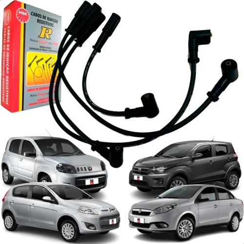 Cabo De Vela Ngk Fiat Uno/grand Siena/mobi/palio 1.0 8v… SCT-64