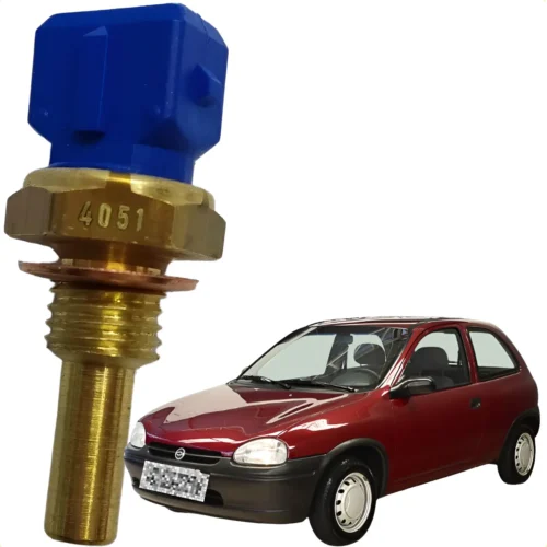 Sensor Temperatura Injeção 4051 Mte 2 pino azul  CORSA/ASTRA/BLAZER/CELTA//KADETT/MERIVA/MONZA/PRISMA/ZAFIRA/ELBA/UNO/PREMIO