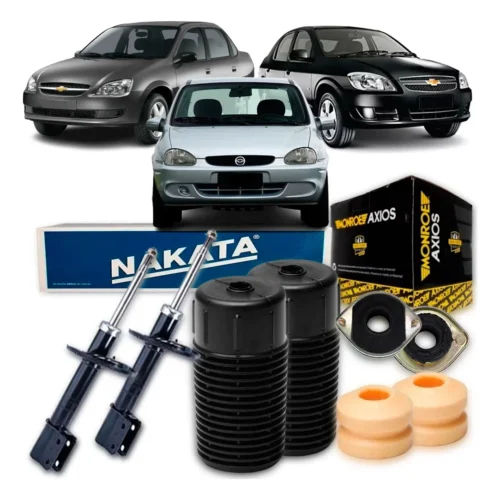 PAR Amortecedor Dianteiro COMPLETO CELTA/PRISMA/CORSA/PICKUP CORSA SE30829+0840 AXIOS
