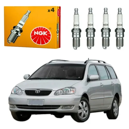 VELA IG NGK COROLLA 1.8 16V FLEX 2003/2007  – BKR6EYA13D