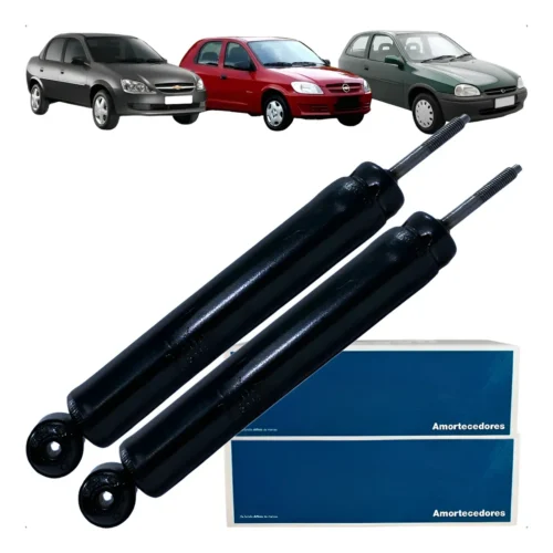Par Amortecedor Traseiro NAKATA Gm Corsa Classic Sedan Celta AC30728