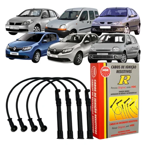 CABO DE VELA NGK CLIO/KANGOO/LOGAN/MEGANE/SANDERO/SYMBOL 1.6 8V SCR13