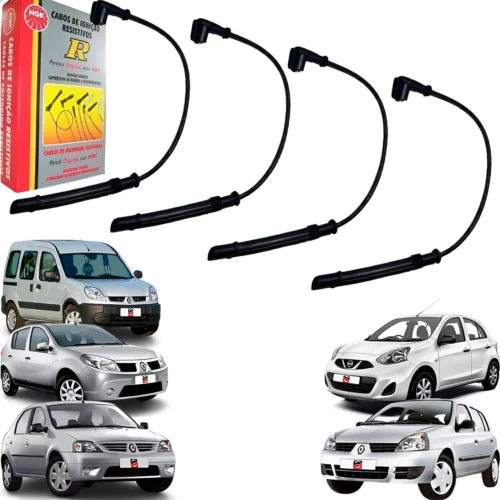 CABO DE VELA NGK MARCH CLIO KANGOO LOGAN SANDERO 1.0 16V SCR16