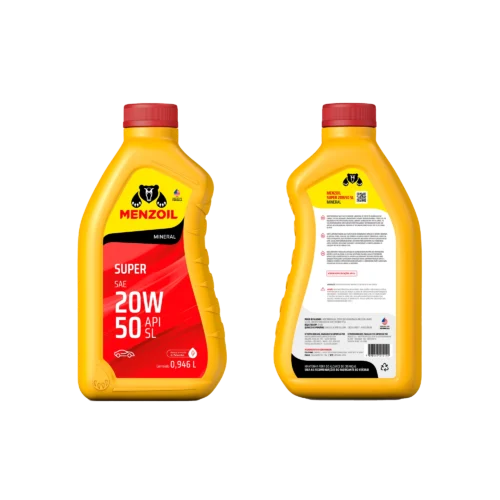 OLEO MOTOR SUPER SAE 20W50 MINERAL API SL MENZOIL 1L