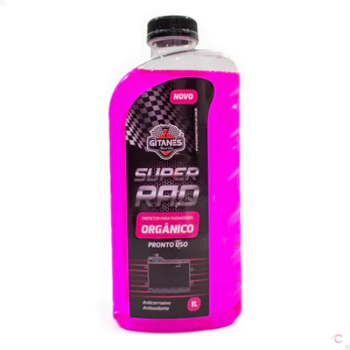 Aditivo Para Radiador Rosa Pronto Uso 1 Lt Gitanes