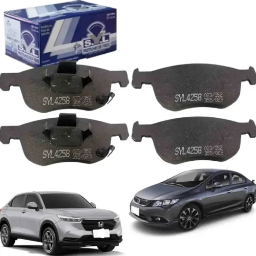 PASTILHA FREIO DIANTEIRO SYL HRV 1.5 1.8/NEW HRV 1.5 TURBO/CIVIC SYL 4258