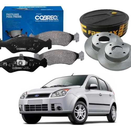 Kit Disco Pastilha Freio Dianteiro Ford Fiesta/COURIER/FORDKA BD1063 N-183