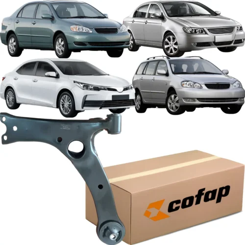 BANDEJA ESQUERDA S/PIVO COROLLA 2002/2019 COROLLA FIELDER 2005/2008 LIFAN 620 1.6 16V 2010/2012 COFAP BJC22009M