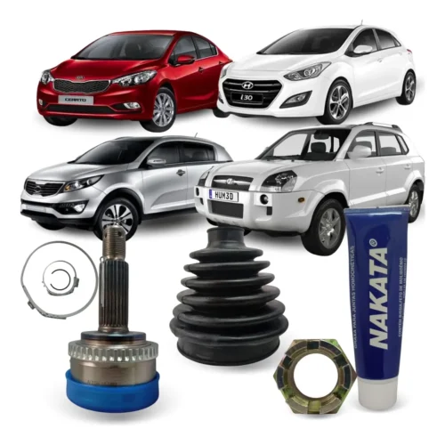 JUNTA HOMOC RODA I30 2.0 09/12 TUCSON 2.0 05/09 CERATO 1.6 08/14 SOUL 1.6 09/14 SPORTAGE 2.0 05/09 NAKATA JHC 32003