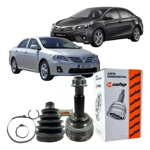 JUNTA HOMOCINETICA RODA COROLLA 2.0 2011/2017 AUTOMATICO COM ABS 24X26 TRAVA CENTRAL COFAP JHC 22006A